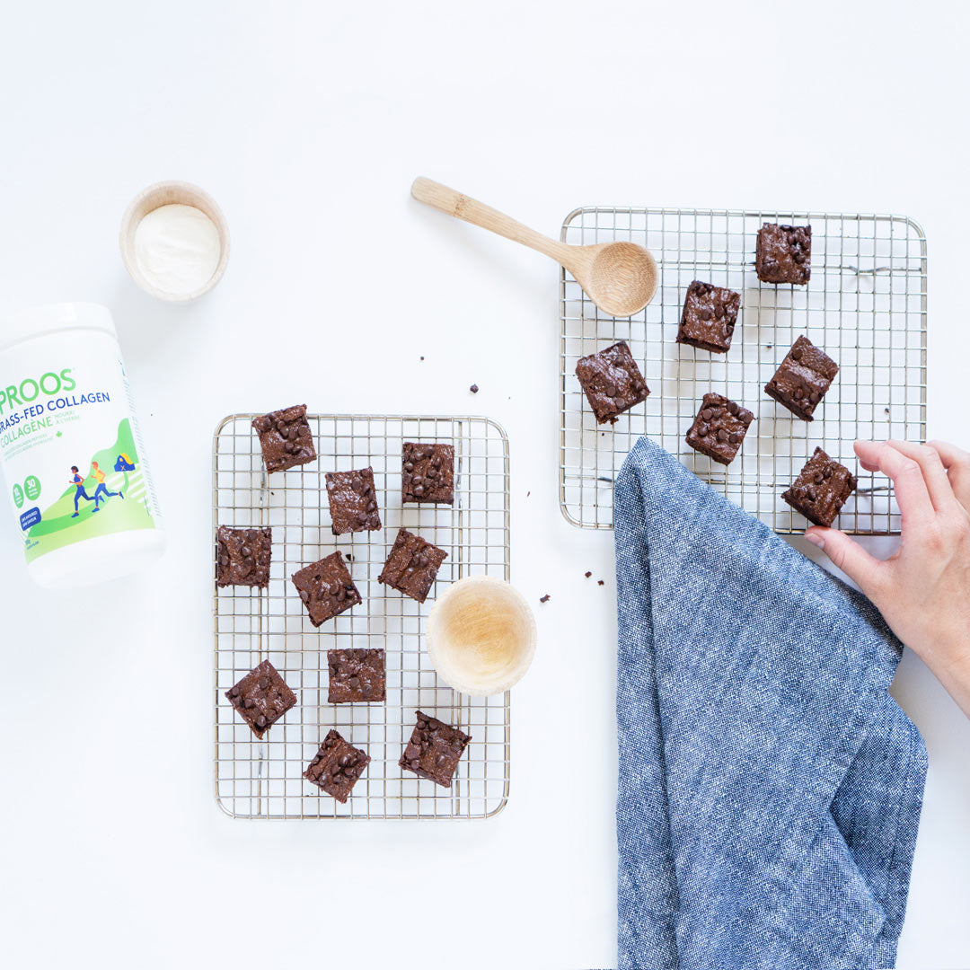 gluten free collagen brownies