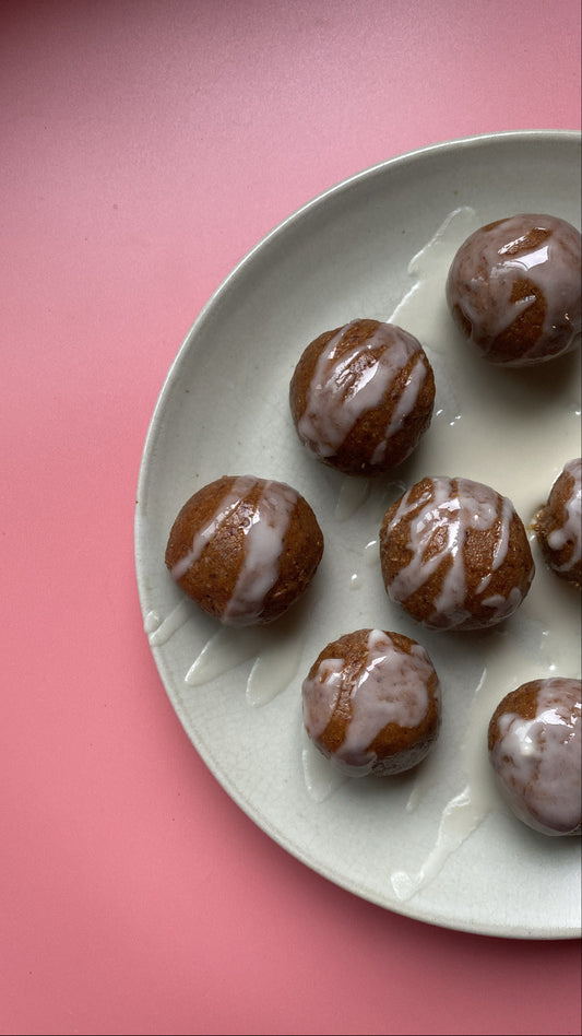 Gingerbread Cookie Dough Bites