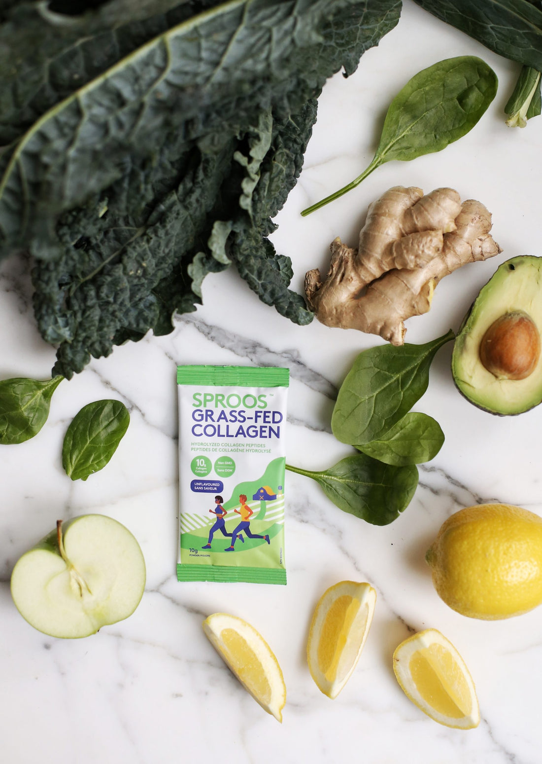Seriously Green Sproos Collagen Smoothie